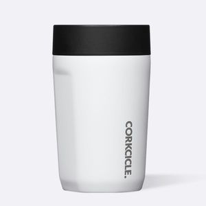 🆕 Corkcicle Gloss White Commuter Cup 9oz
